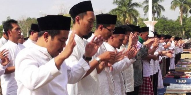 Ribuan Jamaah Salat Istisqo