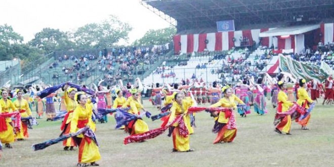 Pembukaan Popnas XIII 2015 Meriah