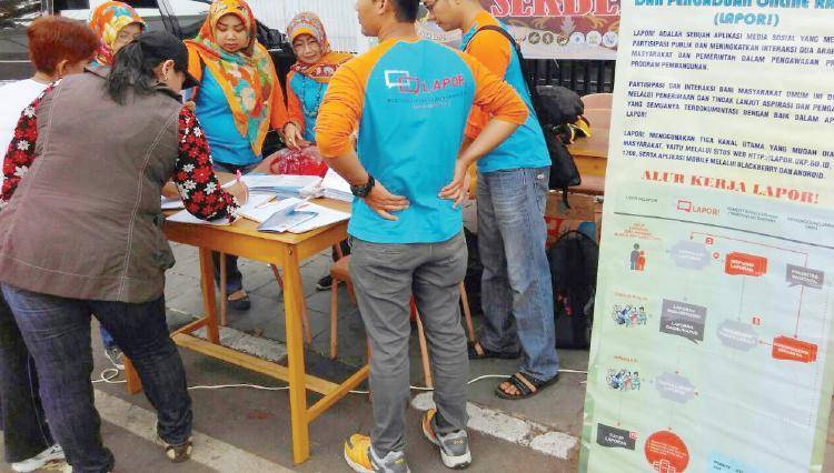 LAPOR! Tampung Keluhan dan Aspirasi Masyarakat Kota Bandung