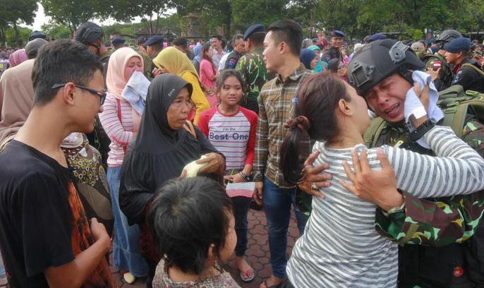 120 Personel Brimob ke Puncak Jayawijaya