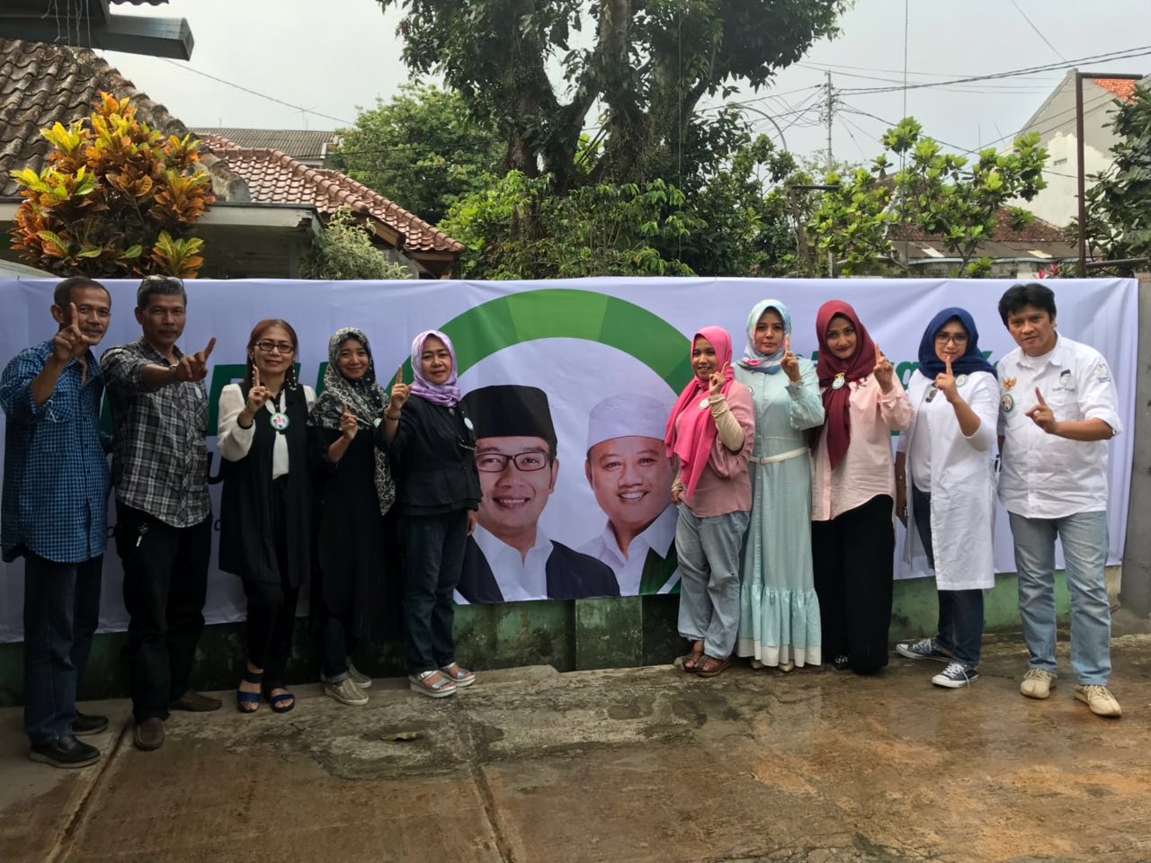 Silaturahmi Tim RINDU JABAR JUARA di Cianjur