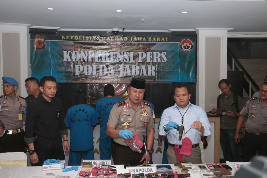 Pembuat Senpi Ilegal Ditahan