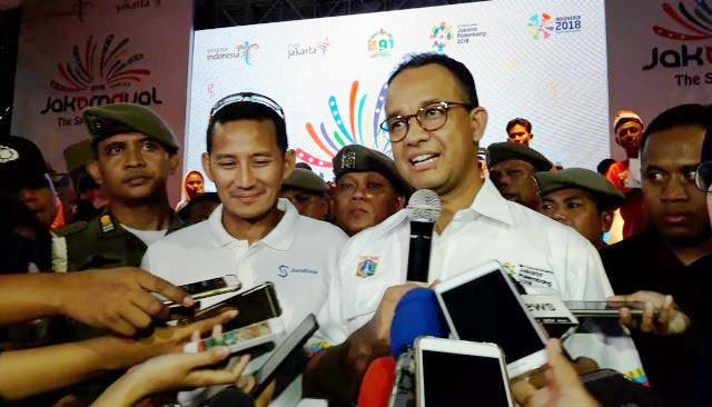 Anies Baswedan Grebek Kawasan GBK
