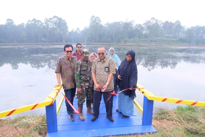 Dukung Situ Cisanti Jadi Destinasi Wisata, Kanwil DJP Jabar I Bangun Dermaga