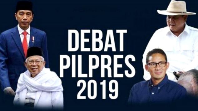 Debat Pilpres Dikawal Empat Ring