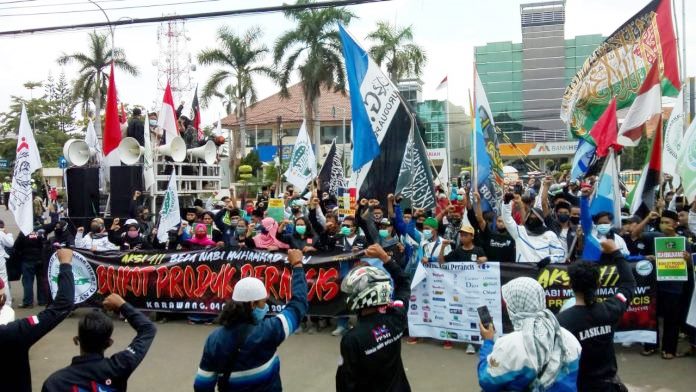 Karawang Boikot Produk Prancis