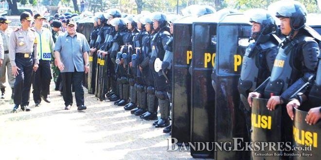 Polda Jawa Barat Sebar Personel di Tiga Titik