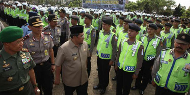 Jelang Pilkada, Polres Bandung Terus Persiapkan Pengamanan