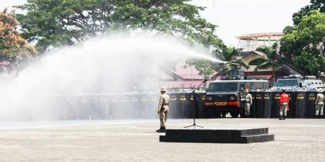 Bakal Terjunkan Water Canon