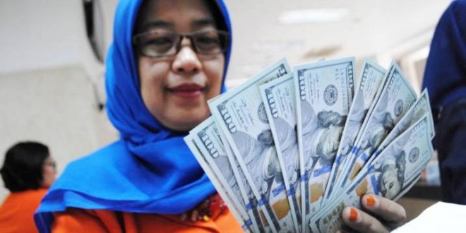 Rupiah Terjun Bebas
