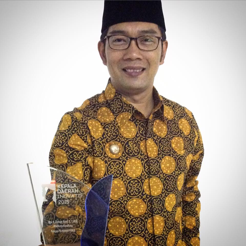 Ridwan Kamil Dapat Penghargaan, “PR Bandung Masih Banyak”