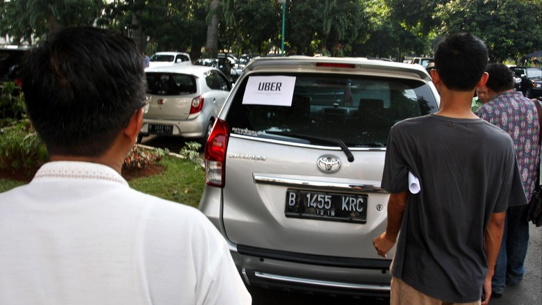 Taksi Uber, Dilarang Di Bandung