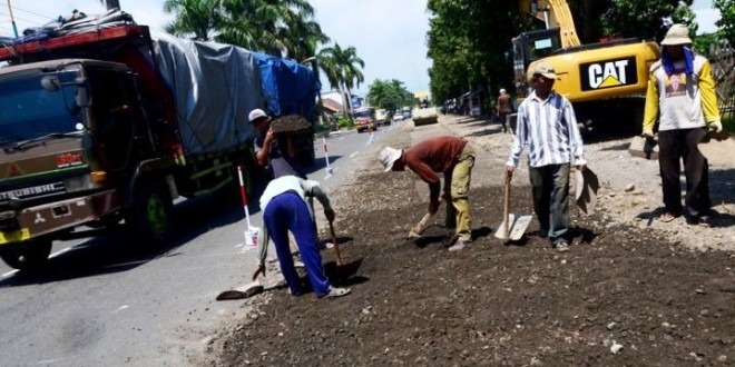 Perbaikan Jalan Saguling Kembali Tuai Masalah