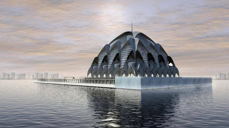 Mesjid Terapung Jabar Akan Rampung 2018