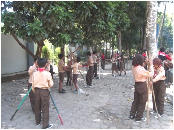 Latihan Pramuka Seru