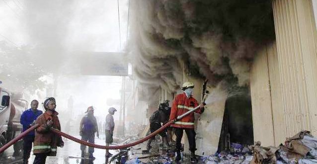 Pasar Cikarang Ludes Terbakar