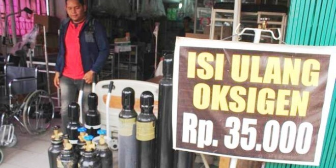 Balita Pakai Oksigen