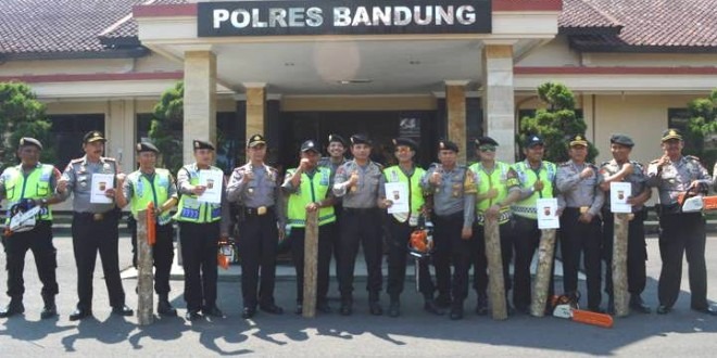 Polres Bandung Siagakan 350 Personel