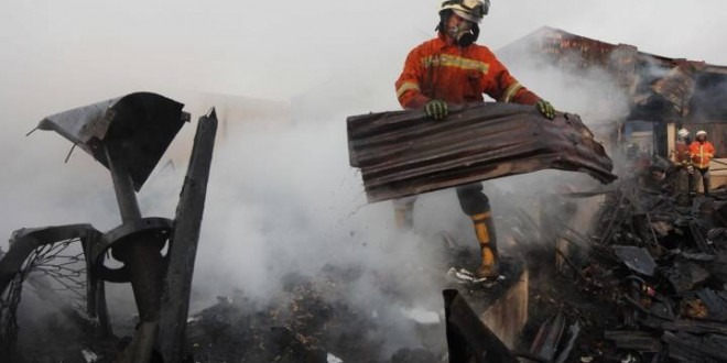 Puluhan Kios Pasar Selbi Ludes Terbakar