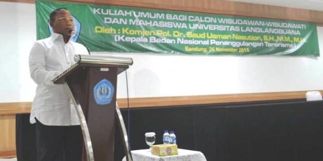 Cegah Faham Terorisme Masuk Kampus