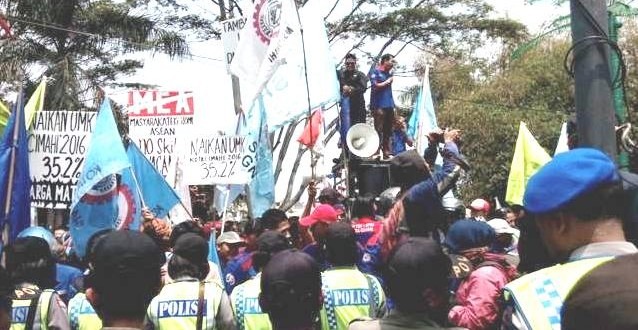 Buruh Tolak Keras PP No 78