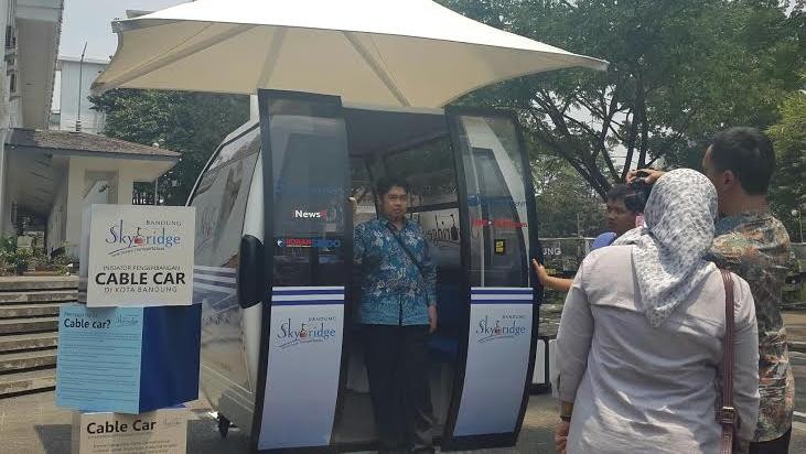 Cable Car ‘Bandung Sky Bridge’ Masih Tunggu Rekomendasi Turun