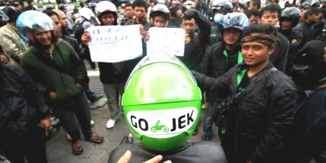 Ancam Segel Kantor Go-Jek