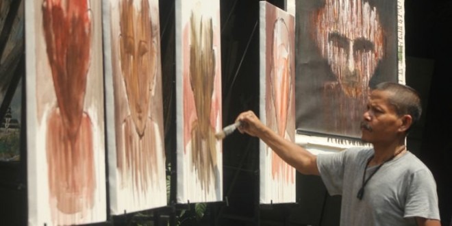 Lolos Pameran Lukis di Belgia