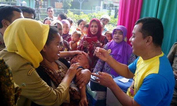 Resmikan Pencanangan PIN Tingkat Kecamatan