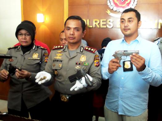 Pensiunan BUMN Jadi Perakit Senjata Api