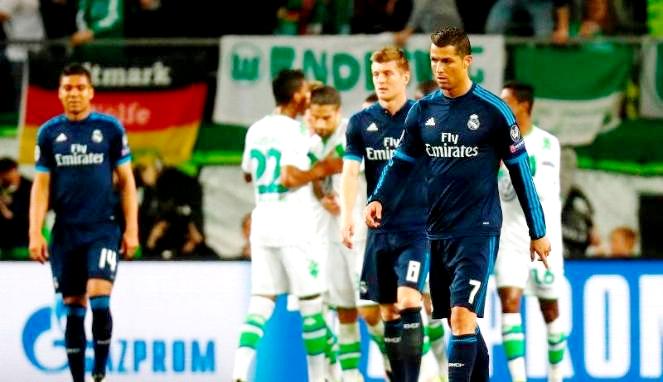 Wolfsburg Permalukan Real Madrid Dua Gol Tanpa Balas