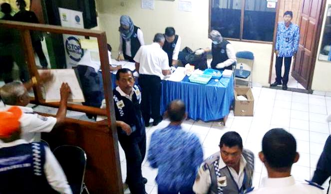 Ratusan Pegawai Dishub Jalani Tes Urine