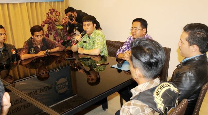 BNN Rangkul Komunitas Motor Ajak Sosialisasikan P4GN