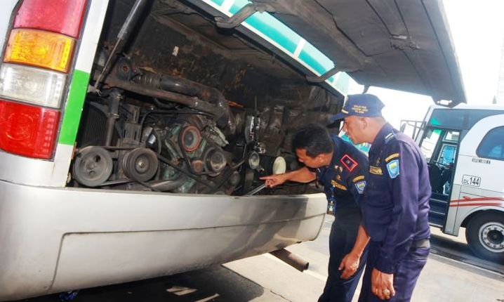 Puncak Arus Balik Minggu, Pastikan Kelaikan Armada Bus