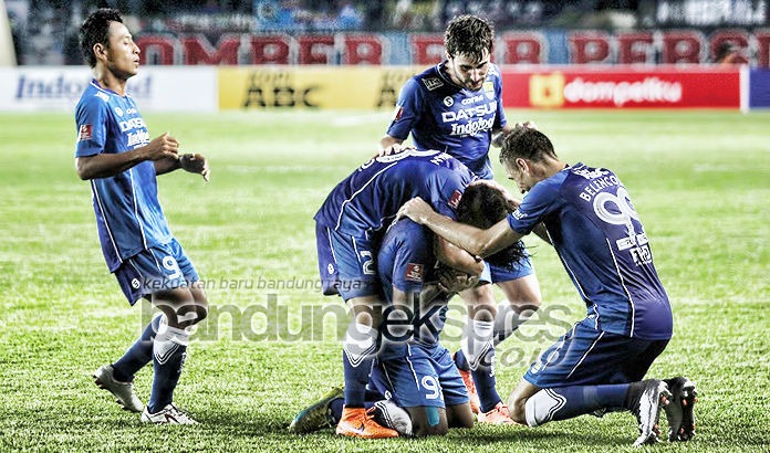 Tekuk Bali United, Persib Raih Kemenangan Perdana di TSC 2016