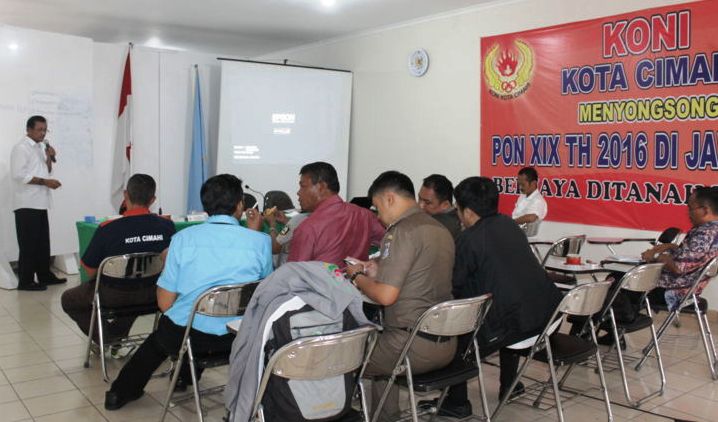 KONI Cimahi Terapkan Transparansi