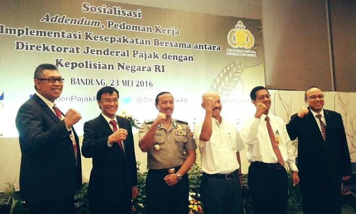Ditjen Pajak Gandeng Mabes Polri Tegakan Hukum lewat Addendum