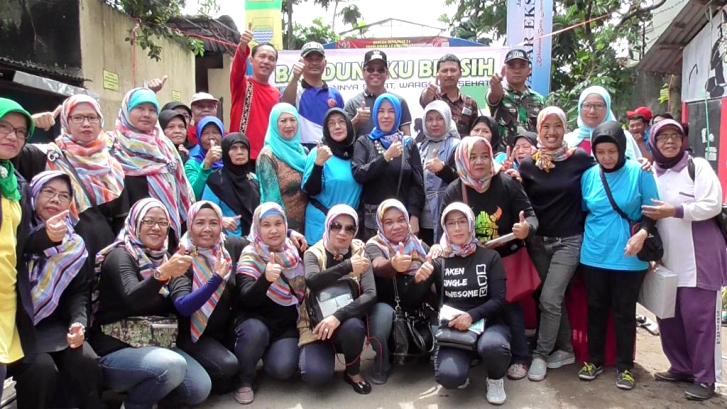 RW 05 Kelurahan Pasirluyu Antusias Ikuti Kegiatan Bandungku Bersih
