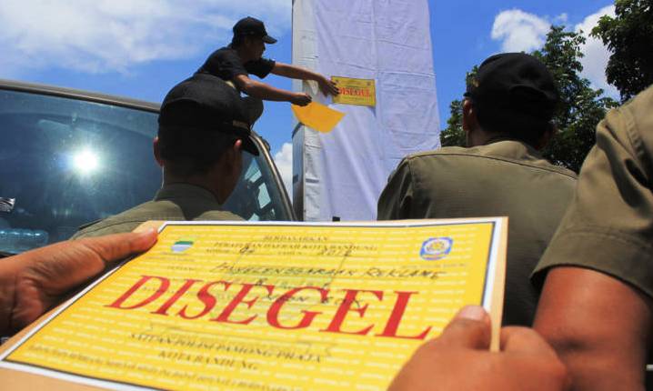 60 Persen Reklame Tak Berizin