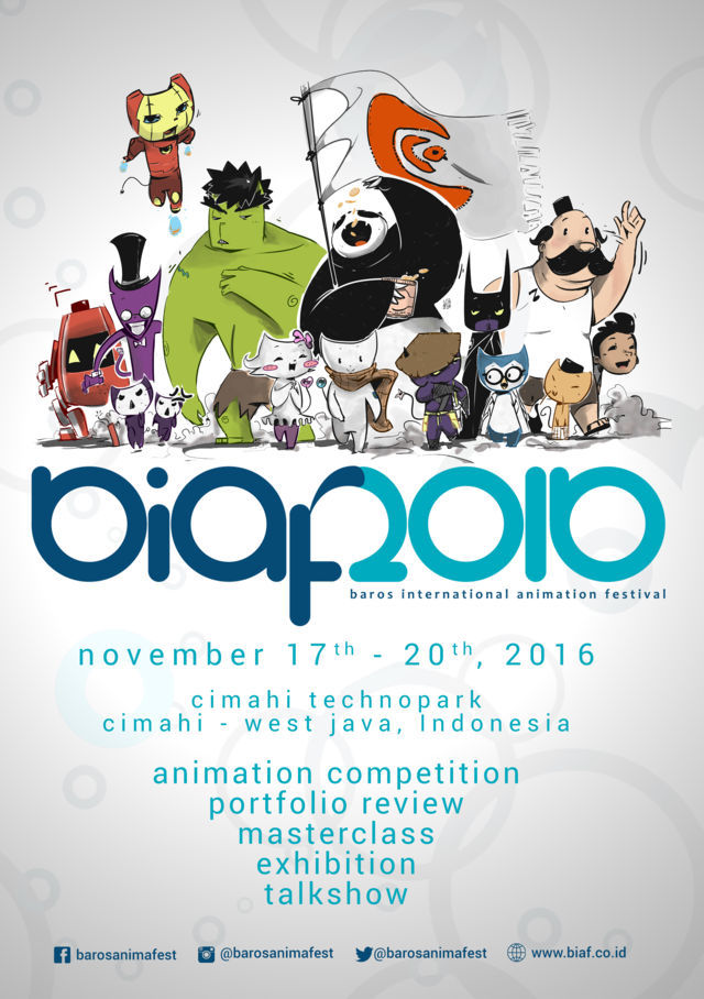 BIAF Ajang Kompetisi Para Animator 17 November 2016