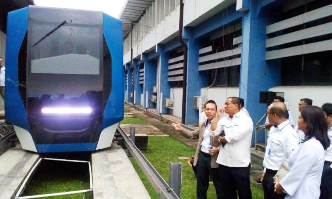 MRT Jakarta Kepincut Len Industri