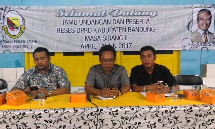 Reses Anggota DPRD Kabupaten Bandung, H.Yanto Setianto