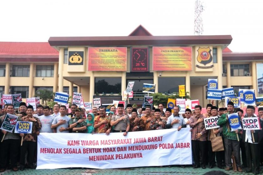 Deteksi dari Tingkat Mikro, Polda Jabar Inisiasi Gerakan Anti Hoax