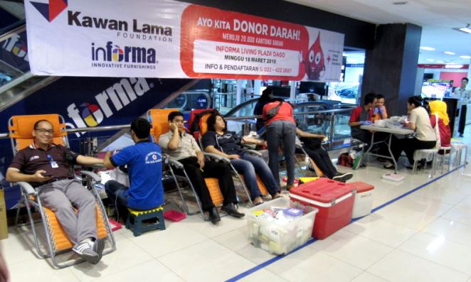 Kawan Lama Gelar Donor Darah