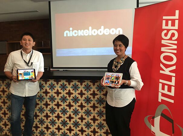 Nickelodeon dan Telkomsel Luncurkan Aplikasi