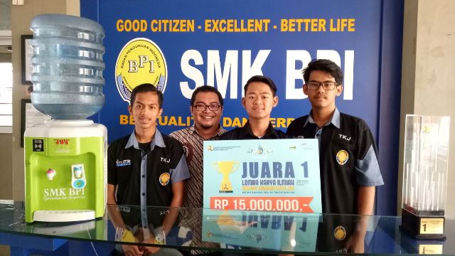 Siswa SMK BPI Ciptakan E-CAI