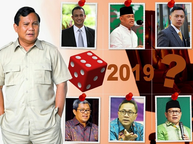 Mencari Tokoh Cawapres Bagi Jokowi dan Prabowo