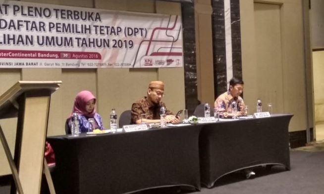 DPT Pemilu 2019 Jabar Diwarnai Catatan