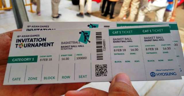 Tiket Opening Ceremony Terjual 70 persen