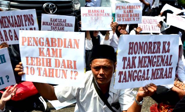 Tolak P3K Karena Tak Ada Pensiun